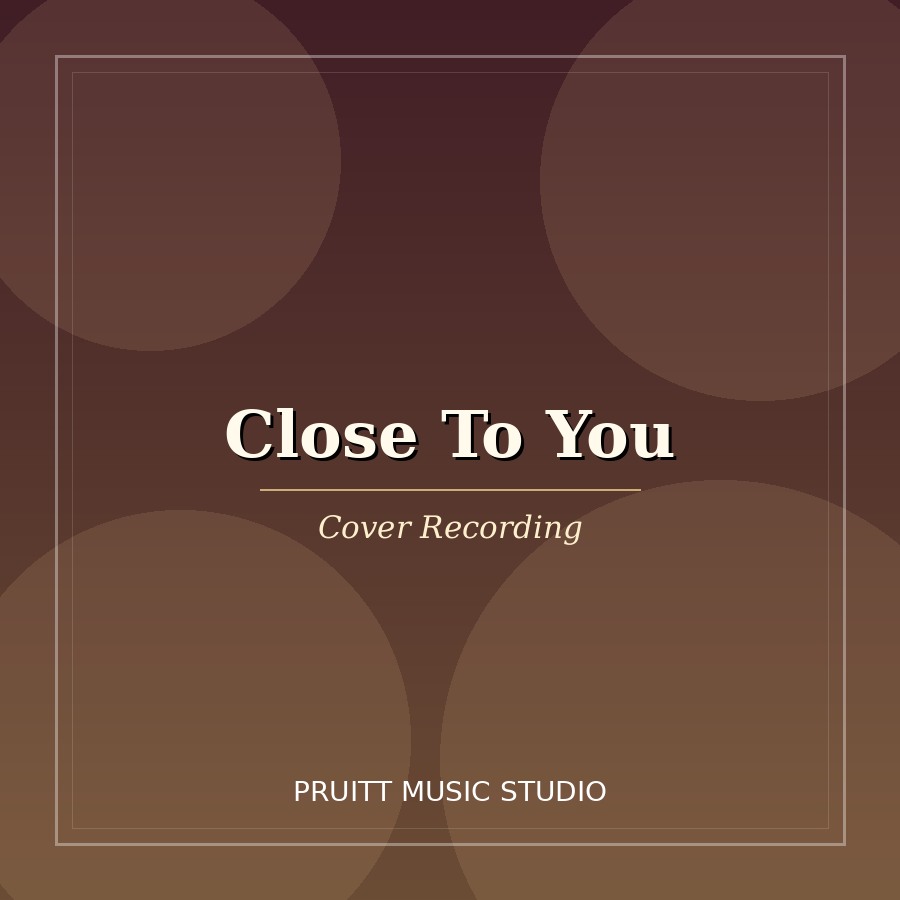 Close To You artwork