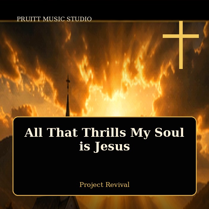 All That Thrills My Soul is Jesus artwork